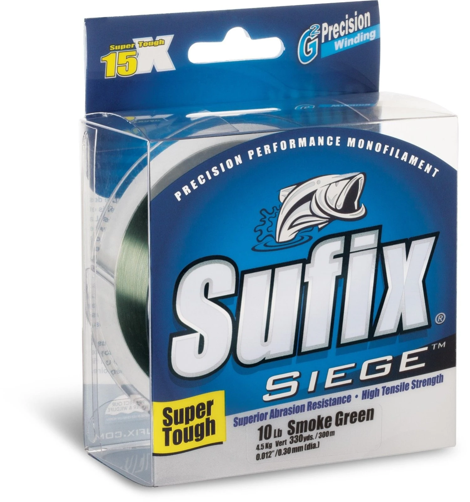 Sufix Siege Smoke Green Monofilament Line 3 Sufix Siege Smoke Green Monofilament Line