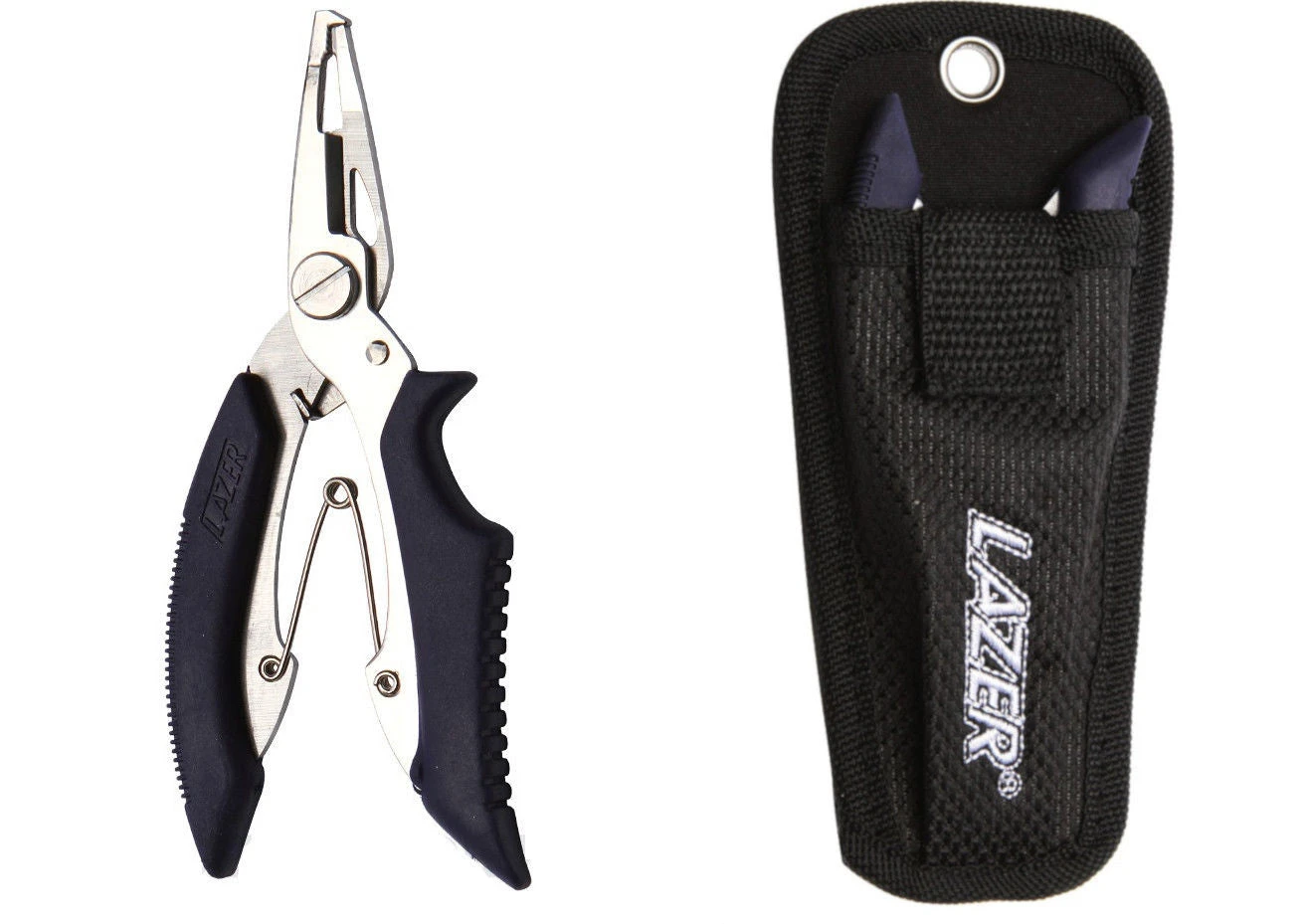 Eagle Claw Lazer Sharp Split Ring Pliers W/ Braid Cutter 3 Eagle Claw Lazer Sharp Split Ring Pliers W/ Braid Cutter