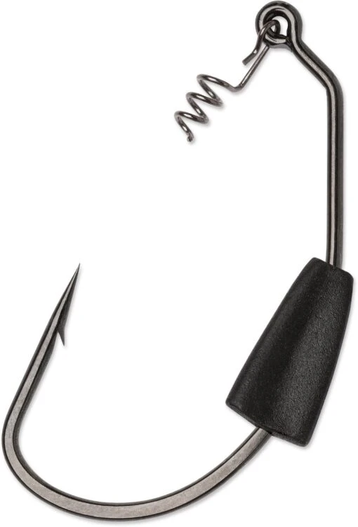 VMC Heavy Duty Weighted Black Nickel Swimbait Hook 4 Pack