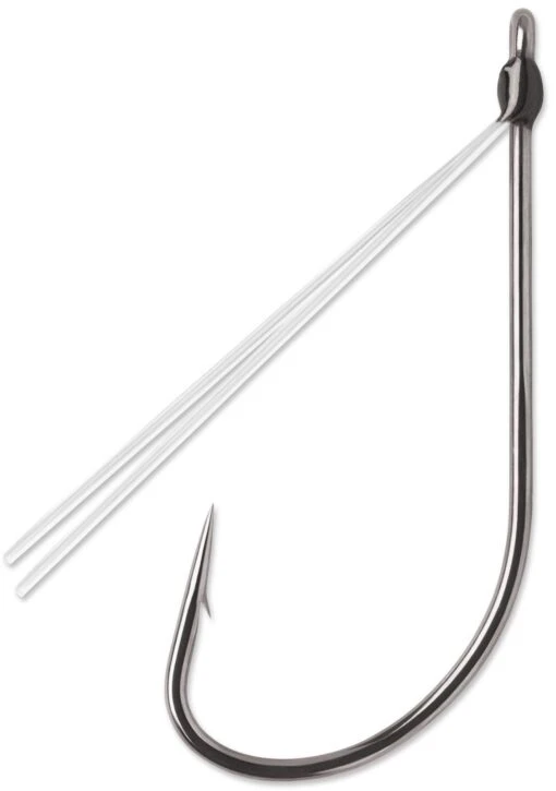 VMC Weedless Neko Hook Black Nickel 5 Pack