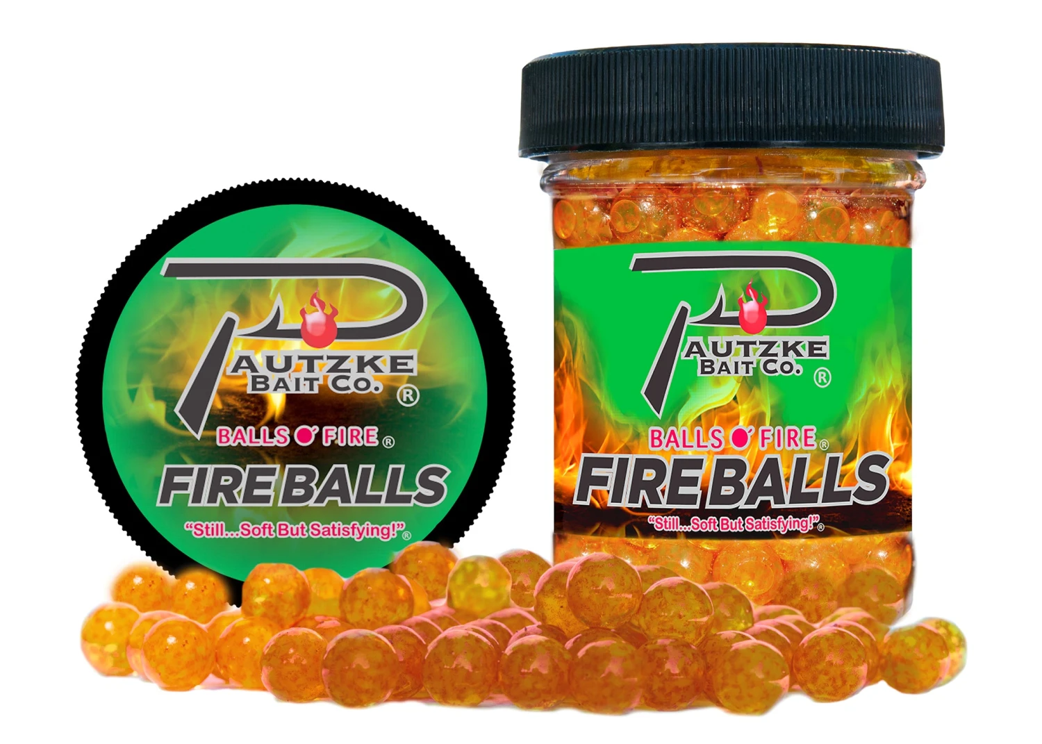 Pautzke Bait Co. Fire Balls Scented Artificial Salmon Eggs 3 Pautzke Bait Co. Fire Balls Scented Artificial Salmon Eggs