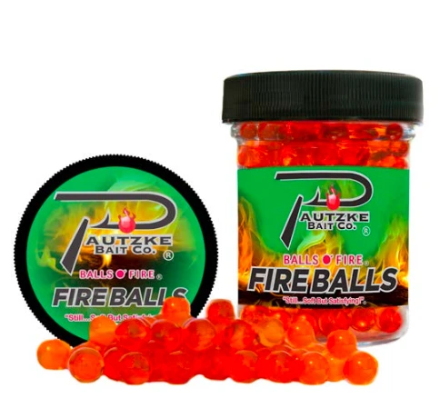 Pautzke Bait Co. Fire Balls Scented Artificial Salmon Eggs 5 Pautzke Bait Co. Fire Balls Scented Artificial Salmon Eggs - Image 3