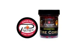 Pautzke Bait Co. Shoepeg Fire Corn 1.75 Oz. Jar 10 Pautzke Bait Co. Shoepeg Fire Corn 1.75 Oz. Jar -Fishing Promotion Store 12928828375095