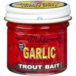 Mike's Garlic Eggs 1.1 Oz. Jar 7 Mike's Garlic Eggs 1.1 Oz. Jar -Fishing Promotion Store 12929005912119
