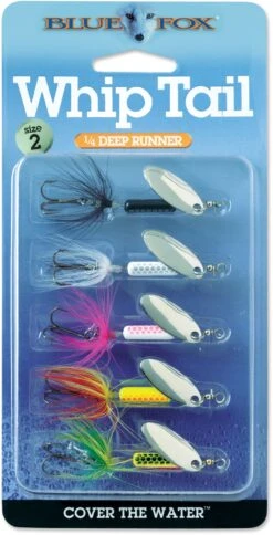 Blue Fox Whip Tail 5-Piece Variety Kit 7 Blue Fox Whip Tail 5-Piece Variety Kit -Fishing Promotion Store 12965320163383