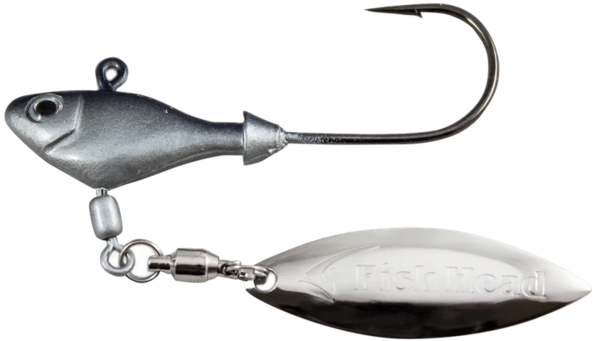 Fish Head Spin Underspin Jig 5 Fish Head Spin Underspin Jig - Image 3