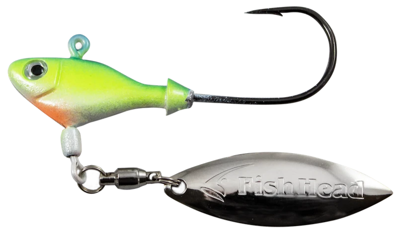 Fish Head Spin Underspin Jig 12 Fish Head Spin Underspin Jig - Image 10