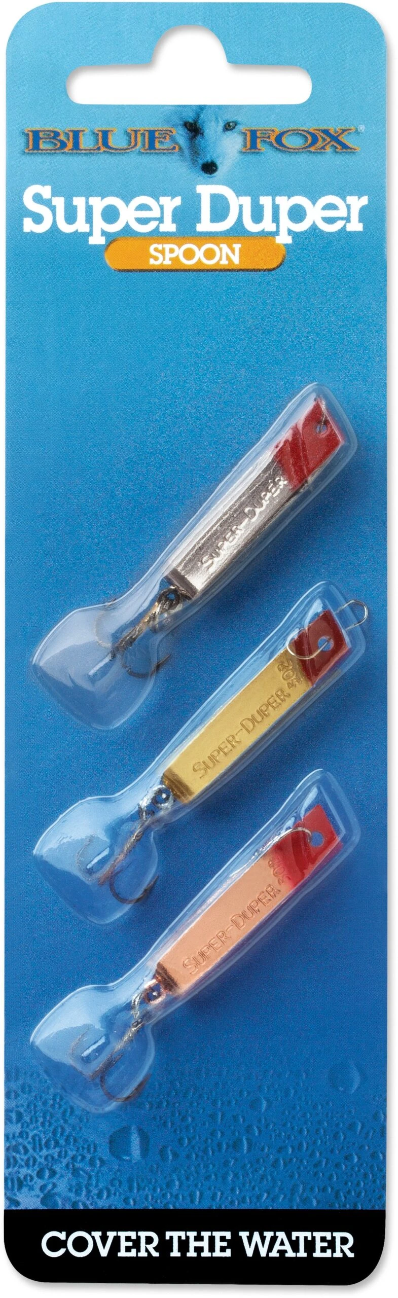 Blue Fox Super Duper 3-Piece Spoon Lure Kit 3 Blue Fox Super Duper 3-Piece Spoon Lure Kit