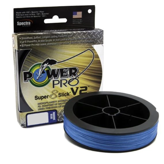 Power Pro Super8Slick V2 Blue Braided Line 3 Power Pro Super8Slick V2 Blue Braided Line