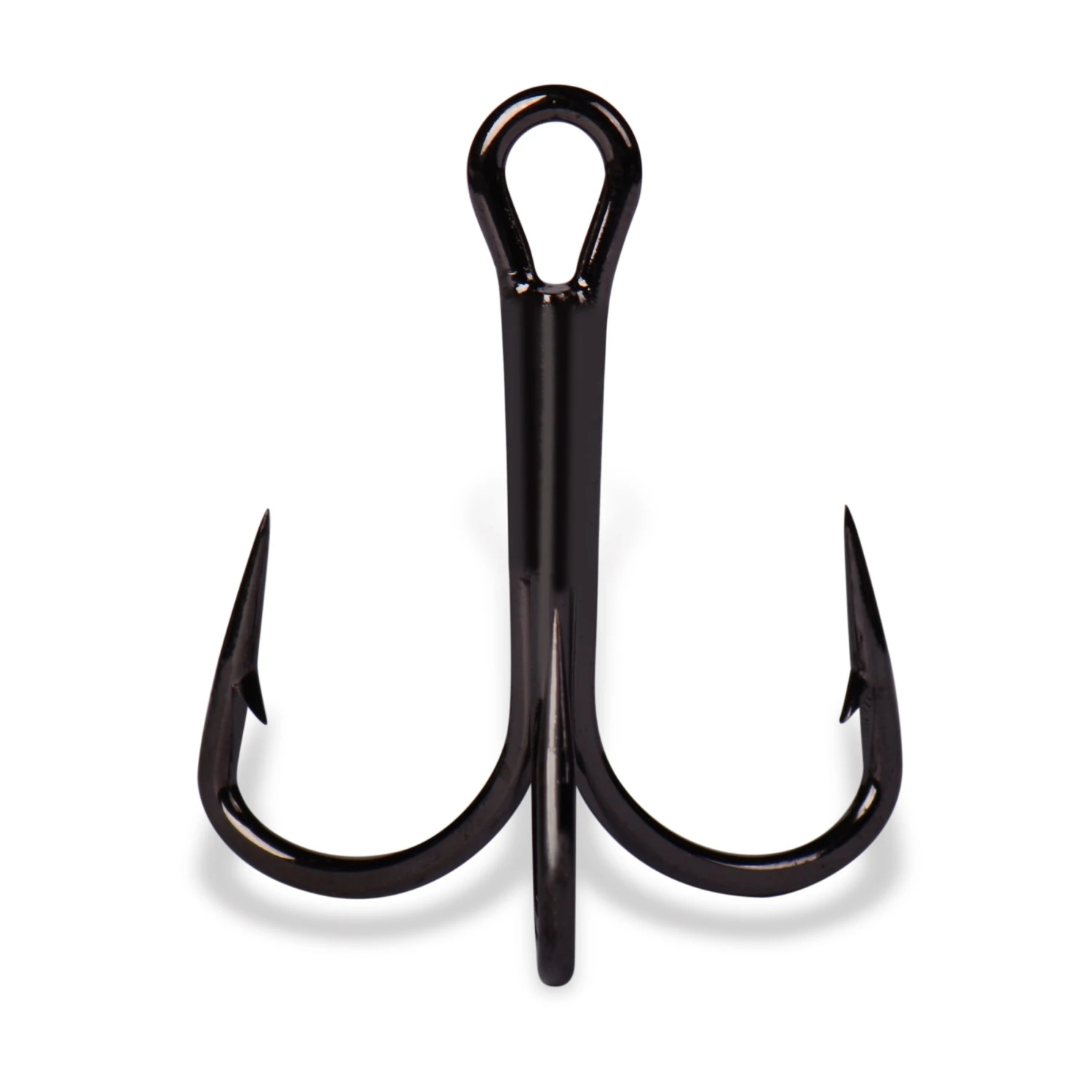Mustad TR58 Black Nickel KVD Elite Round Bend Treble 3 Mustad TR58 Black Nickel KVD Elite Round Bend Treble