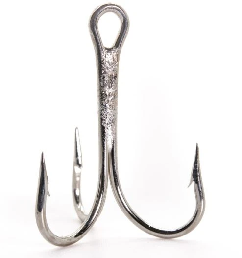 Mustad 3565 O'Shaughnessy Nickel Treble Hook 2X Strong 25 Pack 3 Mustad 3565 O'Shaughnessy Nickel Treble Hook 2X Strong 25 Pack
