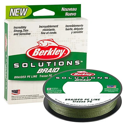 Berkley Solutions Mist Green Braided Line 110 Yards 3 Berkley Solutions Mist Green Braided Line 110 Yards