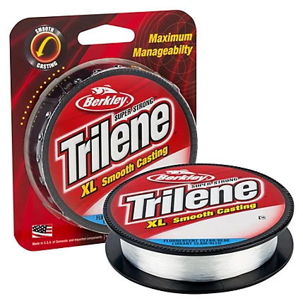 Berkley Trilene XL Monofilament Fluorescent Clear/Blue Filler Spools 300-330 Yards 3 Berkley Trilene XL Monofilament Fluorescent Clear/Blue Filler Spools 300-330 Yards