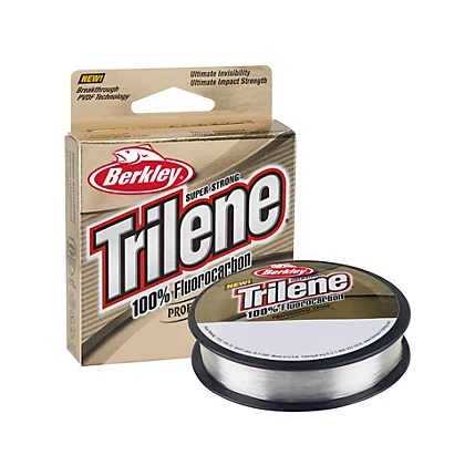 Berkley Trilene 100% Fluorocarbon Professional Grade Clear 110 Yards 3 Berkley Trilene 100% Fluorocarbon Professional Grade Clear 110 Yards