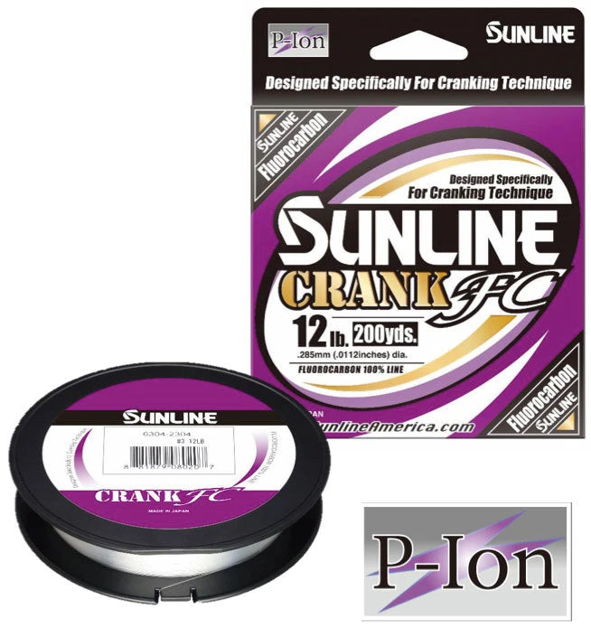 Sunline Crank FC Fluorocarbon Line 200 Yards 3 Sunline Crank FC Fluorocarbon Line 200 Yards