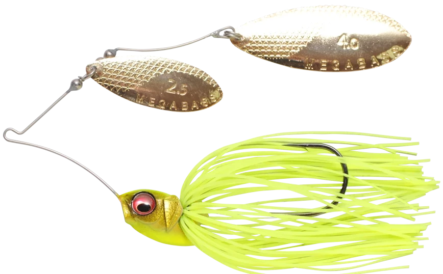 Megabass V9 Double Willow Spinnerbait 5 Megabass V9 Double Willow Spinnerbait - Image 3