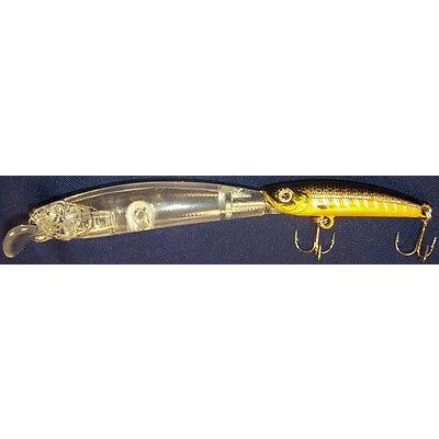 Strike Pro Twin Minnow 4 Inch Double Body Jerkbait 10 Strike Pro Twin Minnow 4 Inch Double Body Jerkbait - Image 8