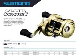 Shimano Calcutta Conquest 300/400 Round Baitcasting Reels 11 Shimano Calcutta Conquest 300/400 Round Baitcasting Reels -Fishing Promotion Store 2018 11 23 09 57 10 Calcutta Conquest Sell sheet 2018.pdf Powered by Box