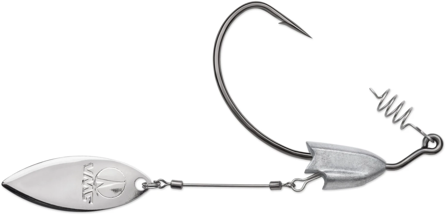VMC Heavy Duty Weighted Willow Swimbait Hook 3 VMC Heavy Duty Weighted Willow Swimbait Hook