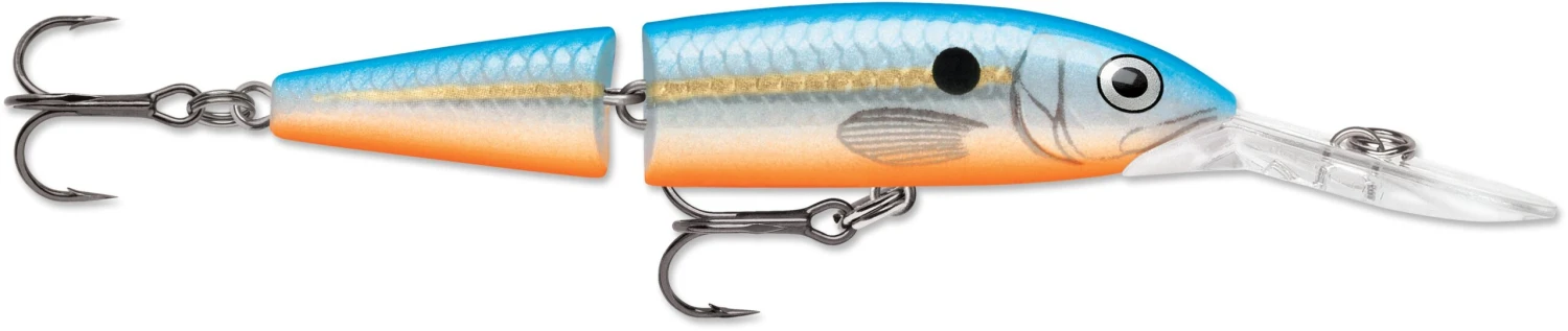 Rapala Jointed Deep Husky Jerk 08 Jerkbait/Trolling Minnow 4 Rapala Jointed Deep Husky Jerk 08 Jerkbait/Trolling Minnow - Image 2