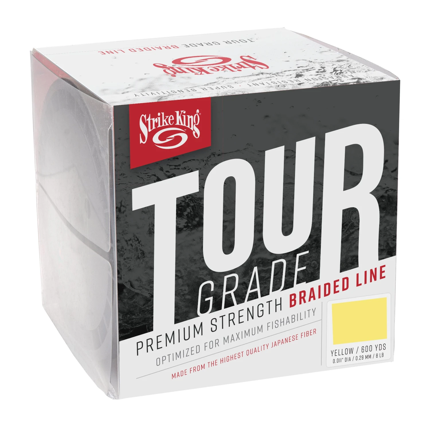 Strike King Tour Grade Braid Yellow Braided Line 4 Strike King Tour Grade Braid Yellow Braided Line - Image 2