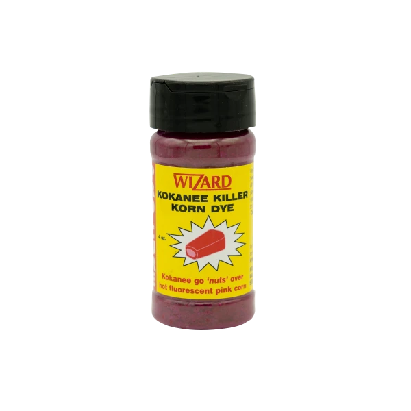Pro-Cure Wizard Kokanee Killer Korn Dye 4 Oz. 3 Pro-Cure Wizard Kokanee Killer Korn Dye 4 Oz.