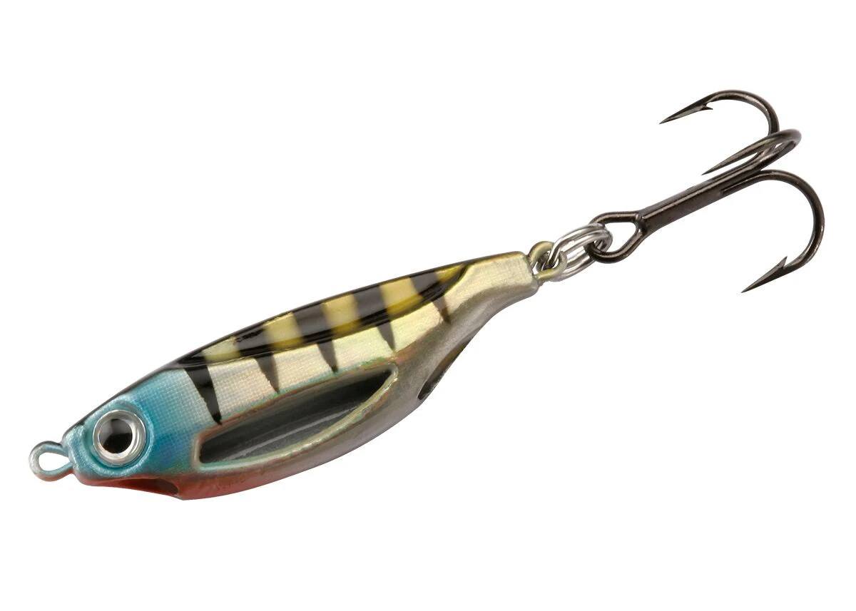 13 Fishing Flash Bang 3/8 Oz. Jigging Rattle Spoon W/ Glow Sticks 4 13 Fishing Flash Bang 3/8 Oz. Jigging Rattle Spoon W/ Glow Sticks - Image 2