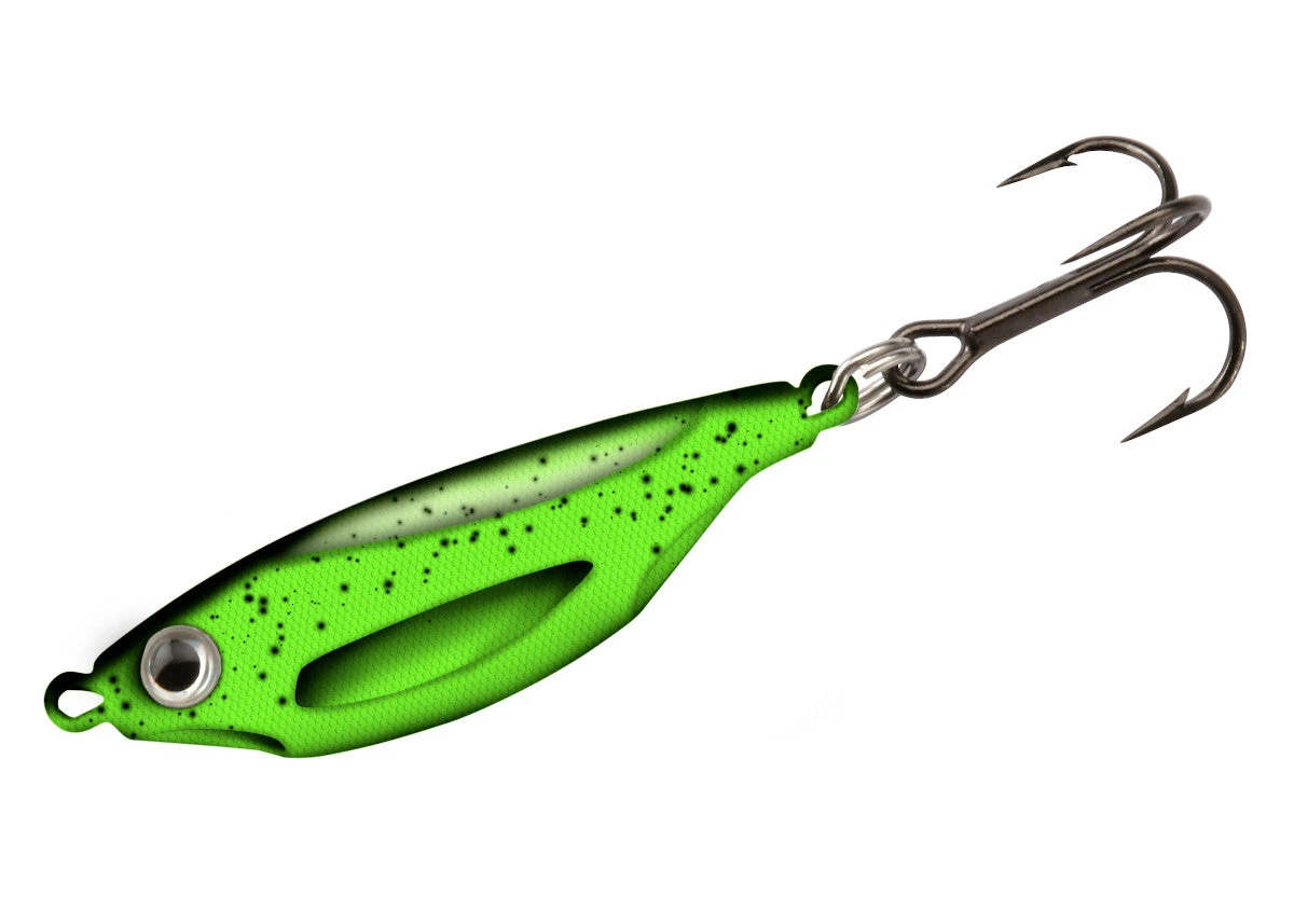 13 Fishing Flash Bang 3/8 Oz. Jigging Rattle Spoon W/ Glow Sticks 9 13 Fishing Flash Bang 3/8 Oz. Jigging Rattle Spoon W/ Glow Sticks - Image 7