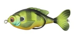 Lunkerhunt Propfish Sunfish 3 1/4 Inch Hollow Topwater Prop Lure