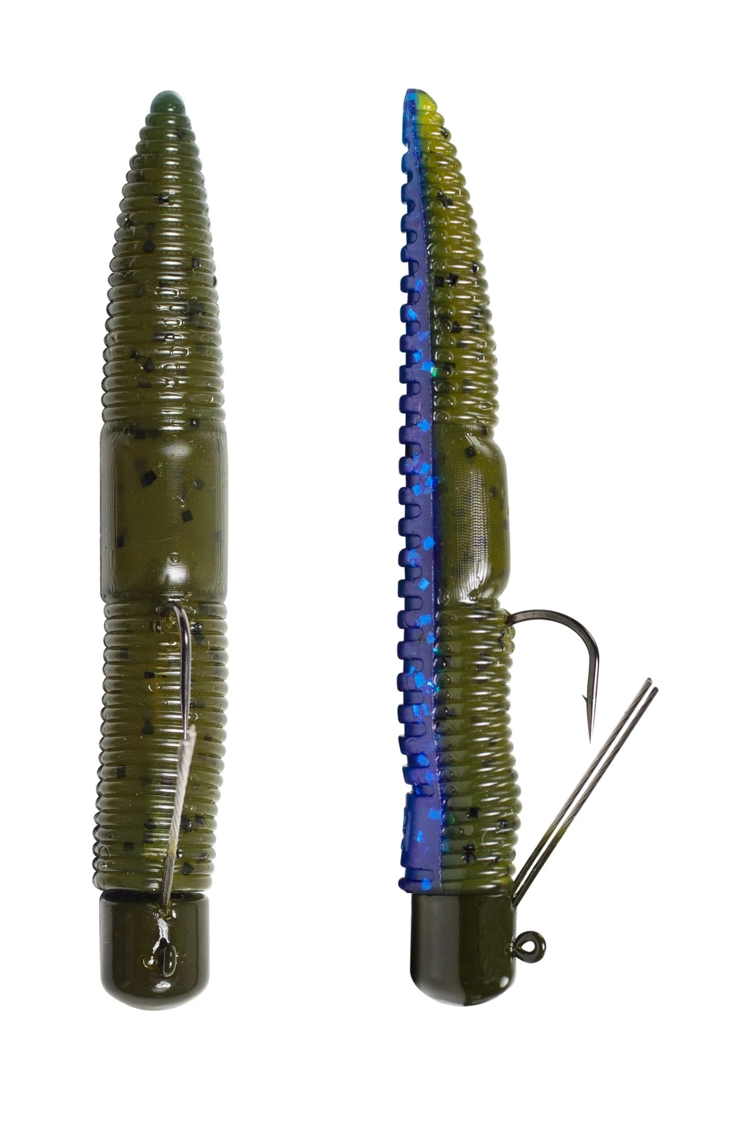 Lunkerhunt Pre-Rigged Finesse Worm 3 Inch Ned Rig Stickbait 6 Lunkerhunt Pre-Rigged Finesse Worm 3 Inch Ned Rig Stickbait - Image 4