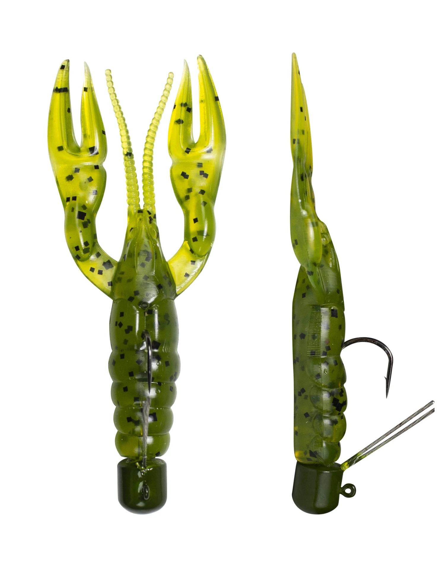 Lunkerhunt Pre-Rigged Finesse Craw 3 Inch Ned Rig Craw 8 Lunkerhunt Pre-Rigged Finesse Craw 3 Inch Ned Rig Craw - Image 6