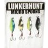 Lunkerhunt Micro Spoon 4-Piece Multi Pack 1 Lunkerhunt Micro Spoon 4-Piece Multi Pack -Fishing Promotion Store 31537688903769