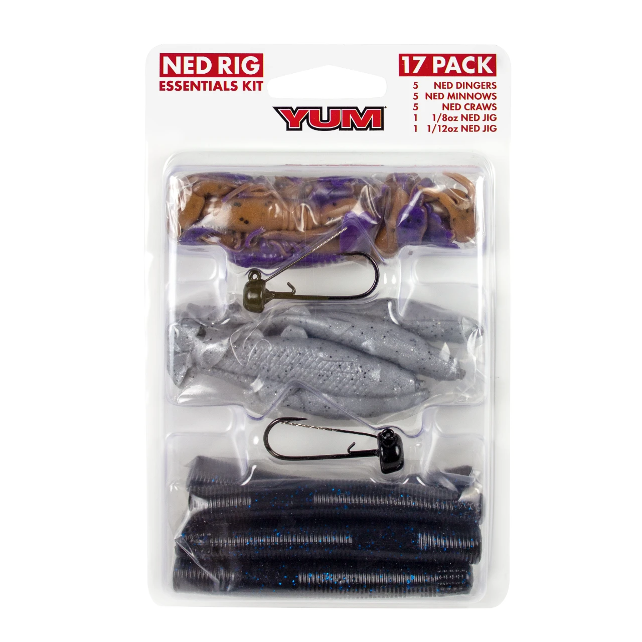 YUM Ned Rig Essentials 17-Piece Kit 6 YUM Ned Rig Essentials 17-Piece Kit - Image 4