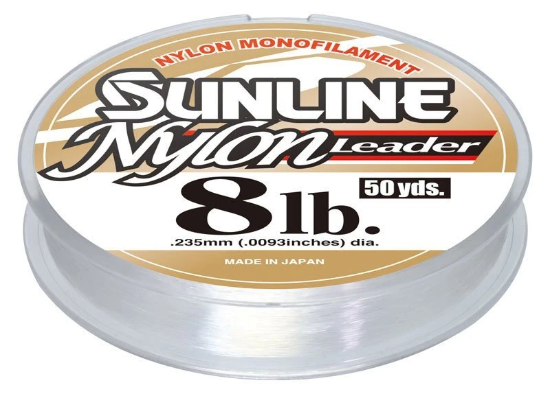 Sunline Nylon Monofilament Leader Wheel 50 Yards 3 Sunline Nylon Monofilament Leader Wheel 50 Yards