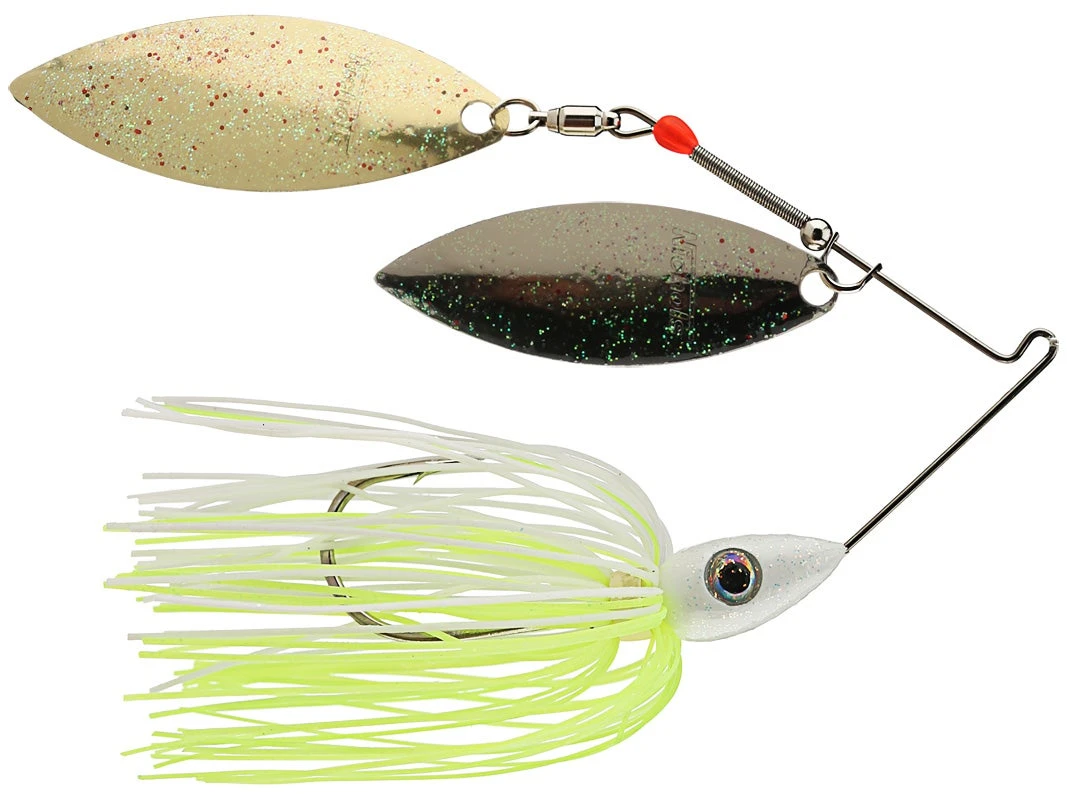 Nichols Pulsator Metal Flake Double Willow Spinnerbait 14 Nichols Pulsator Metal Flake Double Willow Spinnerbait - Image 12