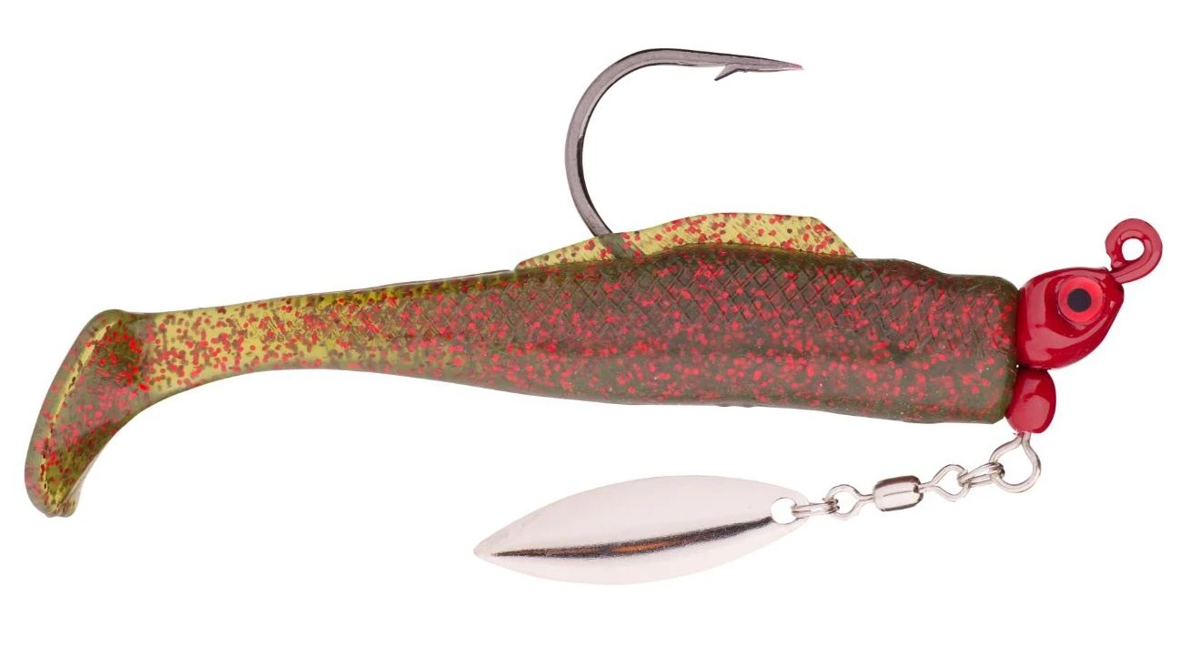 Strike King Speckled Trout Magic Pre-Rigged Underspin 5 Strike King Speckled Trout Magic Pre-Rigged Underspin - Image 3
