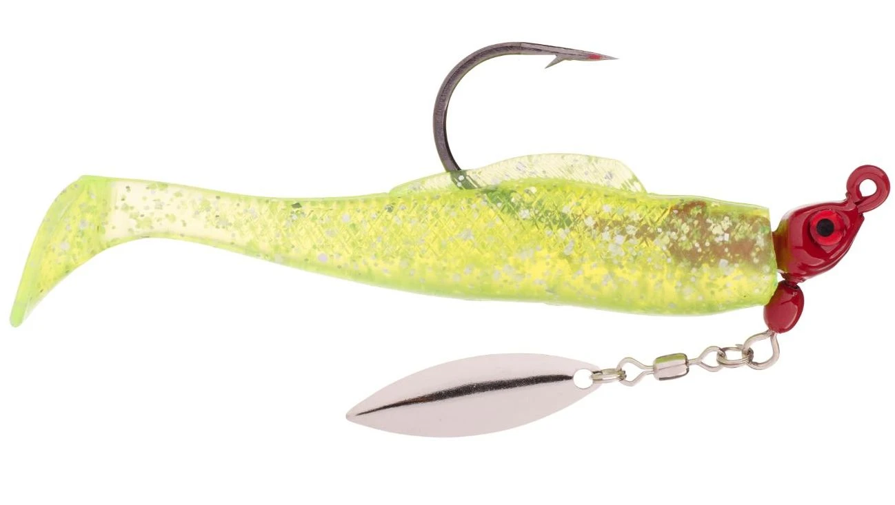 Strike King Speckled Trout Magic Pre-Rigged Underspin 3 Strike King Speckled Trout Magic Pre-Rigged Underspin