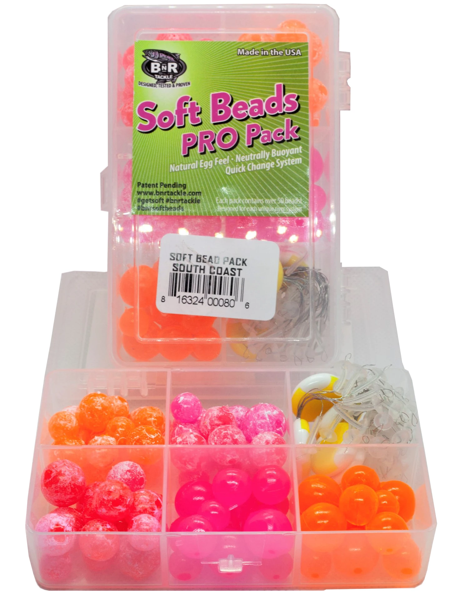 BnR Tackle Soft Bead South Coast Pro Pack 3 BnR Tackle Soft Bead South Coast Pro Pack