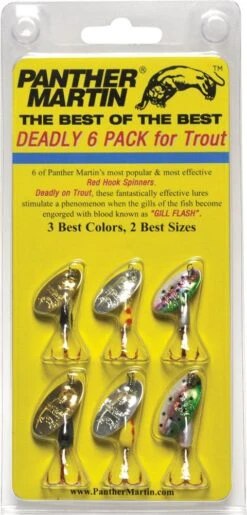 Panther Martin Best Of The Best 6 Pack Spinner Kit