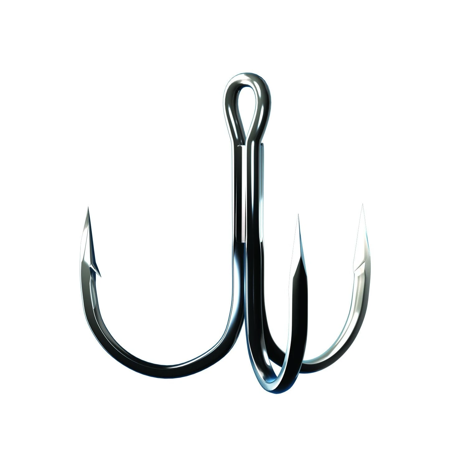 Eagle Claw Trokar TK934P 3X Strong Round Bend Treble Hook 3 Eagle Claw Trokar TK934P 3X Strong Round Bend Treble Hook