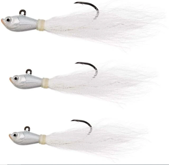 Eagle Claw Trokar Pro-V Bucktail Hair Jig Assortment Pack 4 Eagle Claw Trokar Pro-V Bucktail Hair Jig Assortment Pack - Image 2