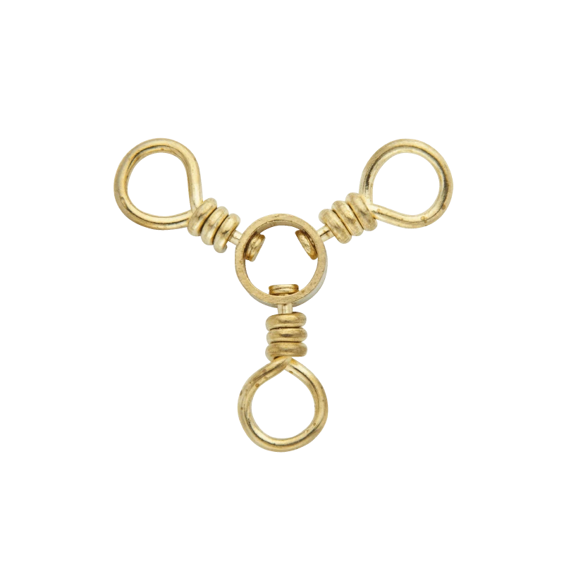 Rosco Brass 3-Way Swivel 12 Pack 3 Rosco Brass 3-Way Swivel 12 Pack