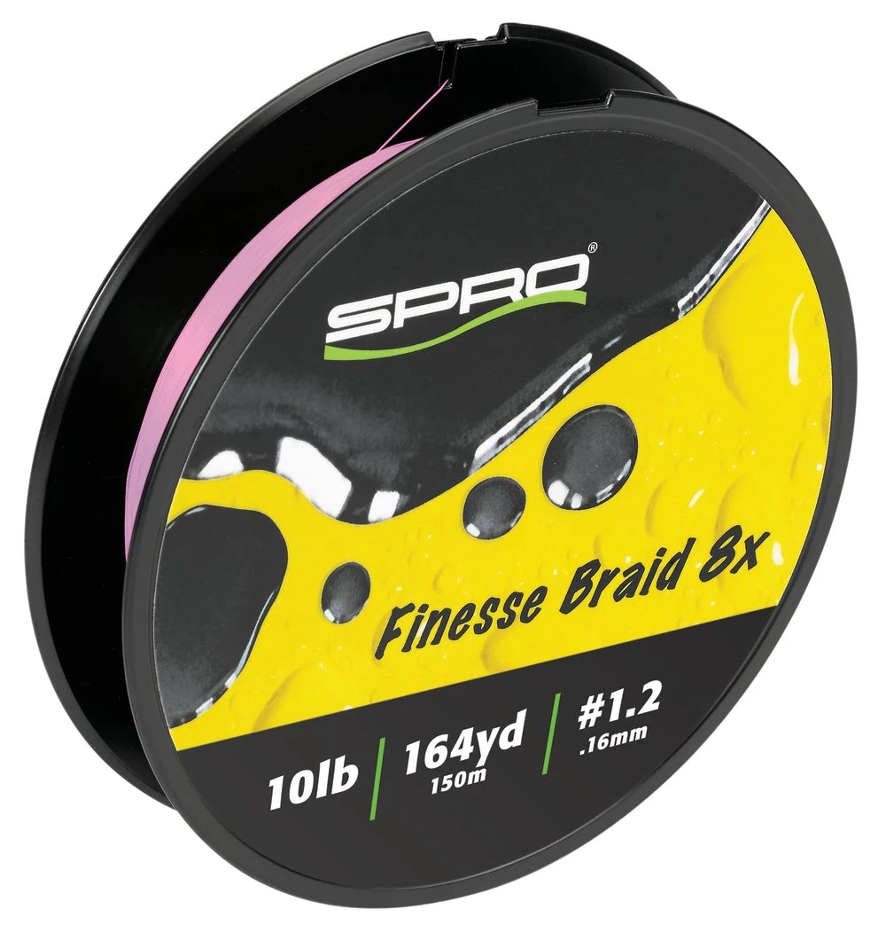 SPRO Finesse Braid 8x Flash Pink 164 Yards 3 SPRO Finesse Braid 8x Flash Pink 164 Yards