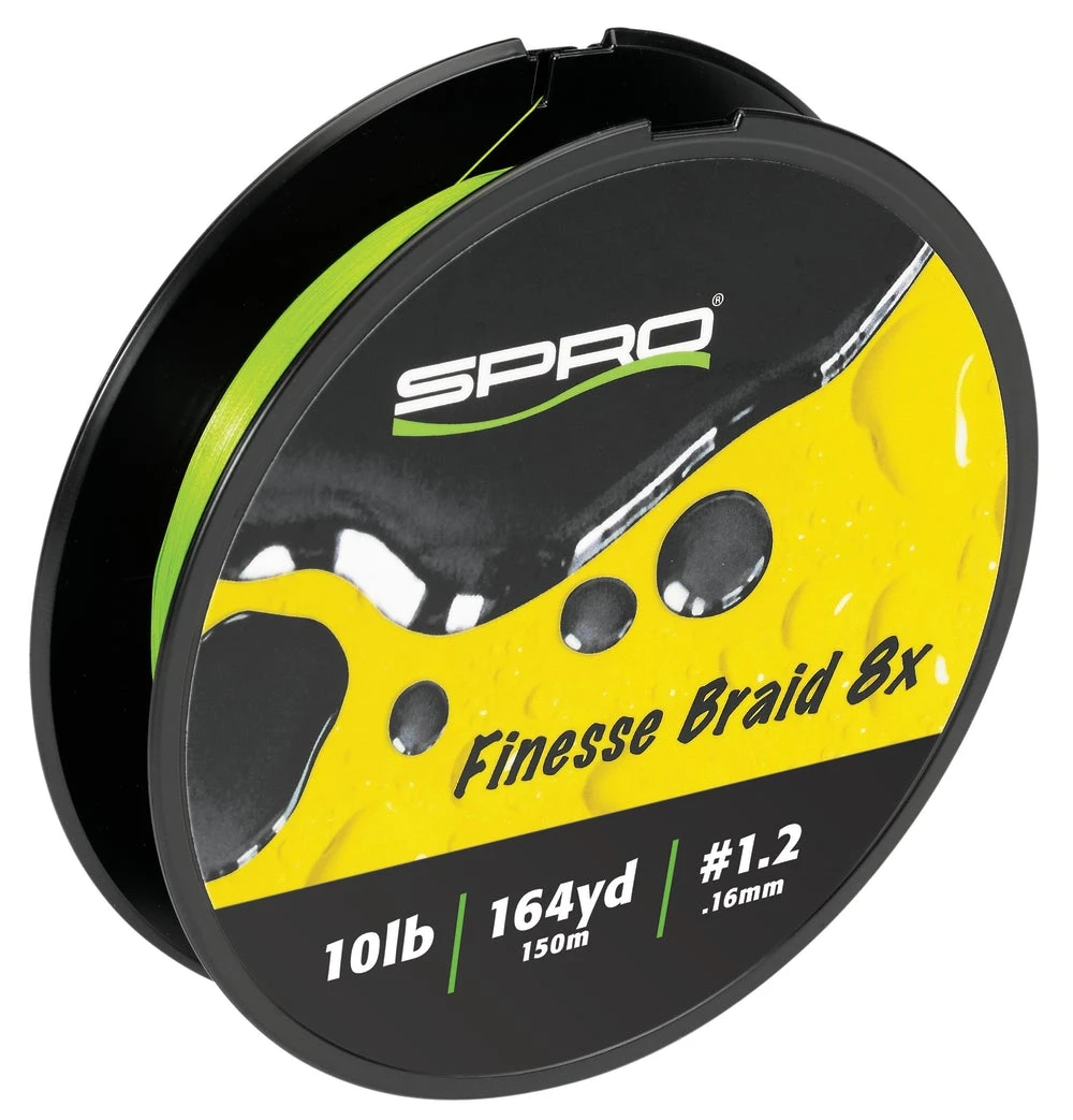 SPRO Finesse Braid 8x Lime Green 164 Yards 3 SPRO Finesse Braid 8x Lime Green 164 Yards