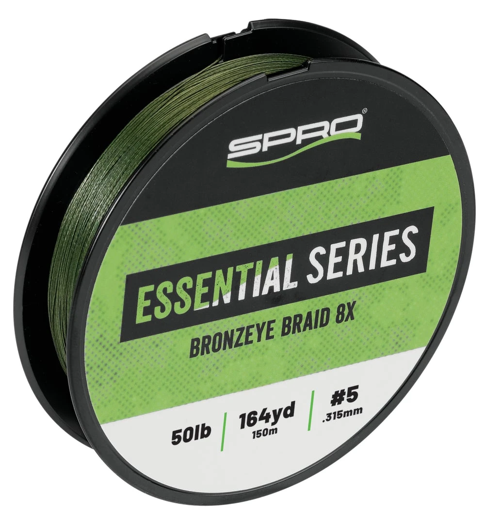 SPRO Bronzeye Braid 8x Moss Green 164 Yards 4 SPRO Bronzeye Braid 8x Moss Green 164 Yards - Image 2