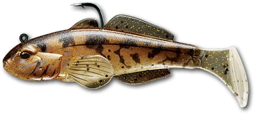 LIVETARGET Goby Paddle Tail Swimbait 3 Pack 7 LIVETARGET Goby Paddle Tail Swimbait 3 Pack - Image 5