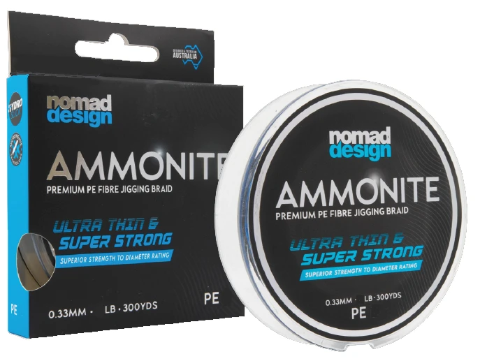 Nomad Design Ammonite Premium Jigging Braid 6 Nomad Design Ammonite Premium Jigging Braid - Image 4