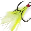 Gamakatsu G-Finesse Feathered Treble MH Hooks 1 Gamakatsu G-Finesse Feathered Treble MH Hooks -Fishing Promotion Store 40148504445017
