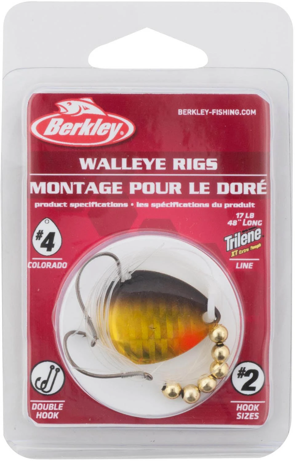 Berkley Walleye Rig Colorado Blade 4 Berkley Walleye Rig Colorado Blade - Image 2