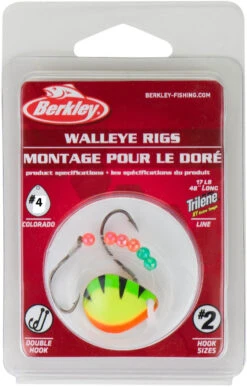 Berkley Walleye Rig Colorado Blade 25 Berkley Walleye Rig Colorado Blade -Fishing Promotion Store 40323909812313